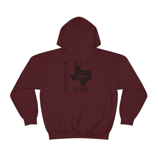 Joel 3:10 Defense - Show the Brand - Unisex Heavy Blend™ Hooded Sweatshirt - Image 29