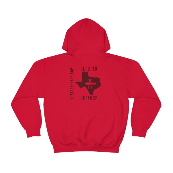 Joel 3:10 Defense - Show the Brand - Unisex Heavy Blend™ Hooded Sweatshirt - Image 65