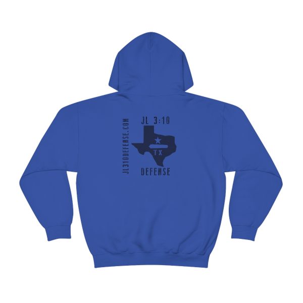 Joel 3:10 Defense - Show the Brand - Unisex Heavy Blend™ Hooded Sweatshirt - Image 56