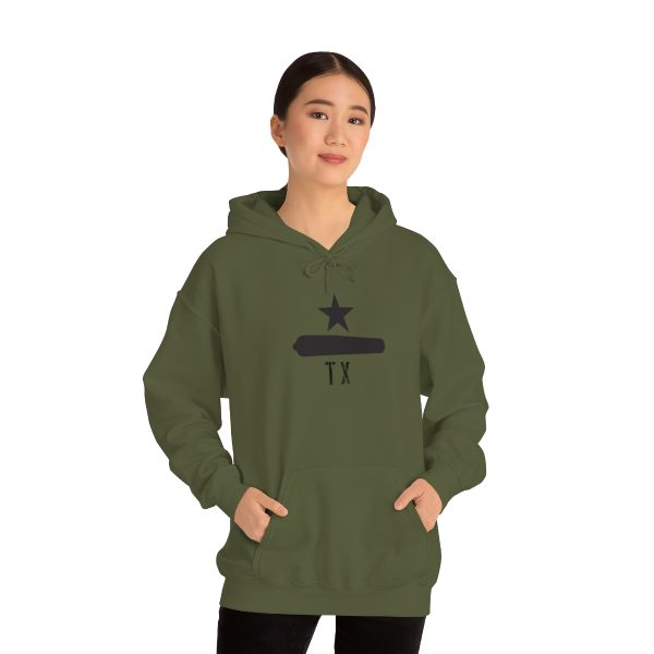 Joel 3:10 Defense - Show the Brand - Unisex Heavy Blend™ Hooded Sweatshirt - Image 4