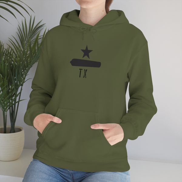 Joel 3:10 Defense - Show the Brand - Unisex Heavy Blend™ Hooded Sweatshirt - Image 7