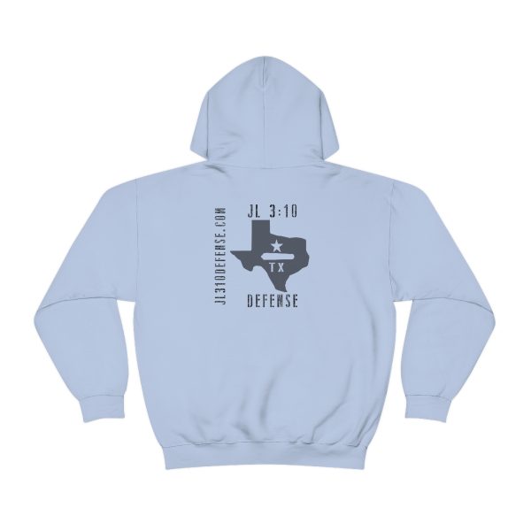 Joel 3:10 Defense - Show the Brand - Unisex Heavy Blend™ Hooded Sweatshirt - Image 47