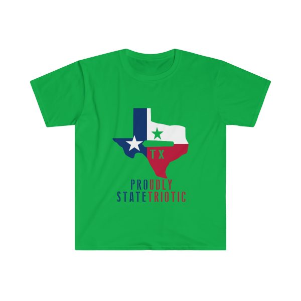 JL 310 Texan Stateriot - Unisex Softstyle T-Shirt - Image 9